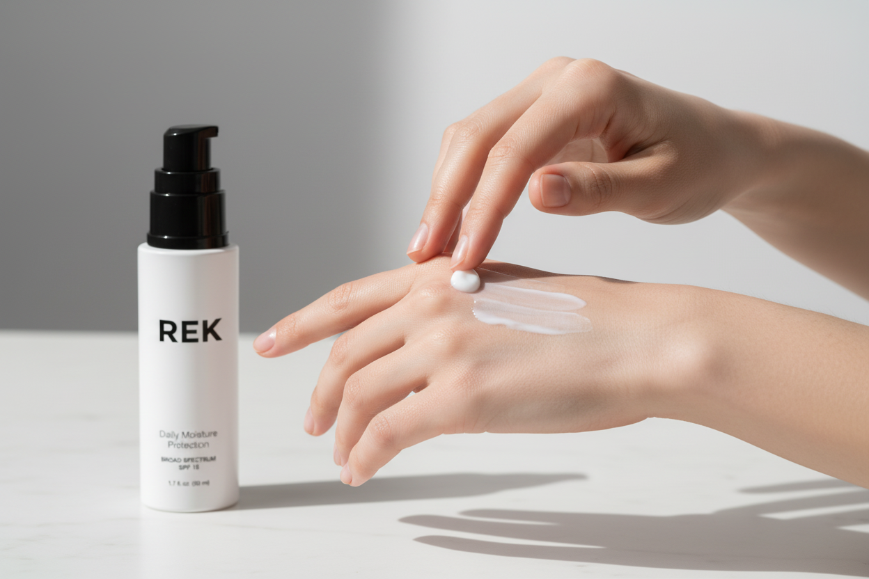 Daily Moisture Protection – Hydrating SPF Moisturizer | REK Cosmetics by REK Cosmetics