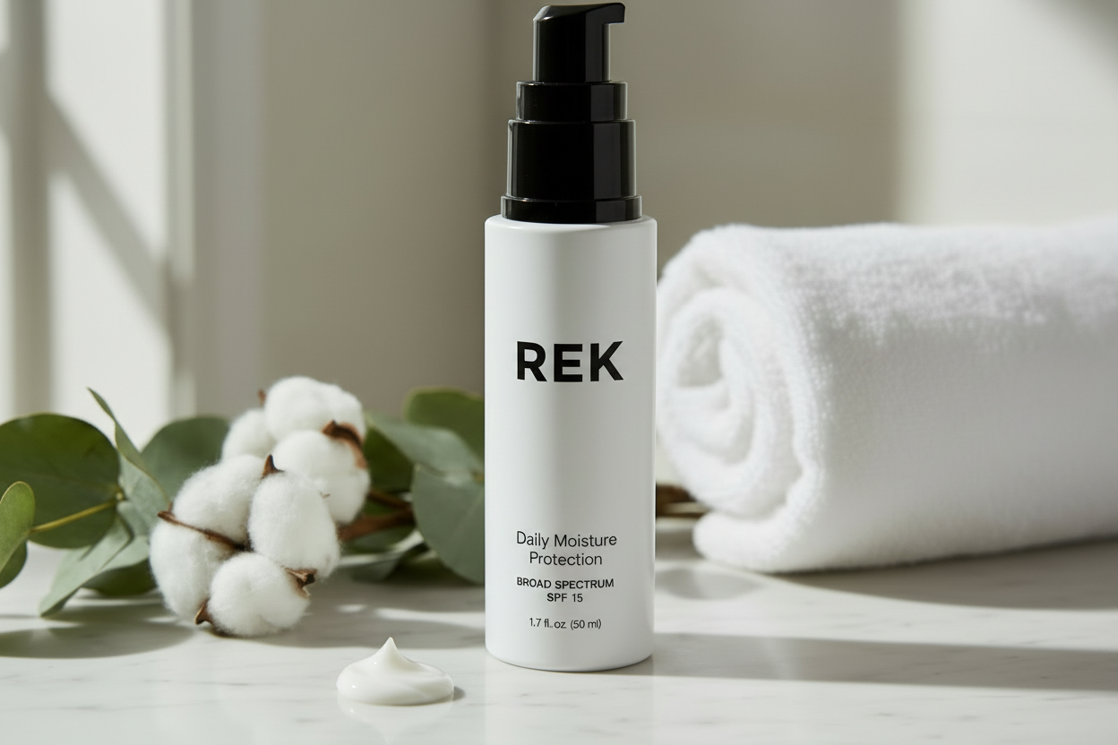 Daily Moisture Protection – Hydrating SPF Moisturizer | REK Cosmetics by REK Cosmetics