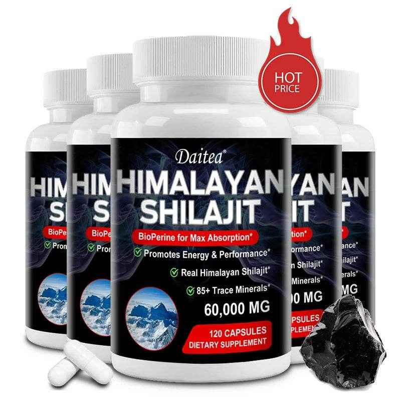 Himalayan Shilajit Trace Minerals Absorption Supplement 120 capsules