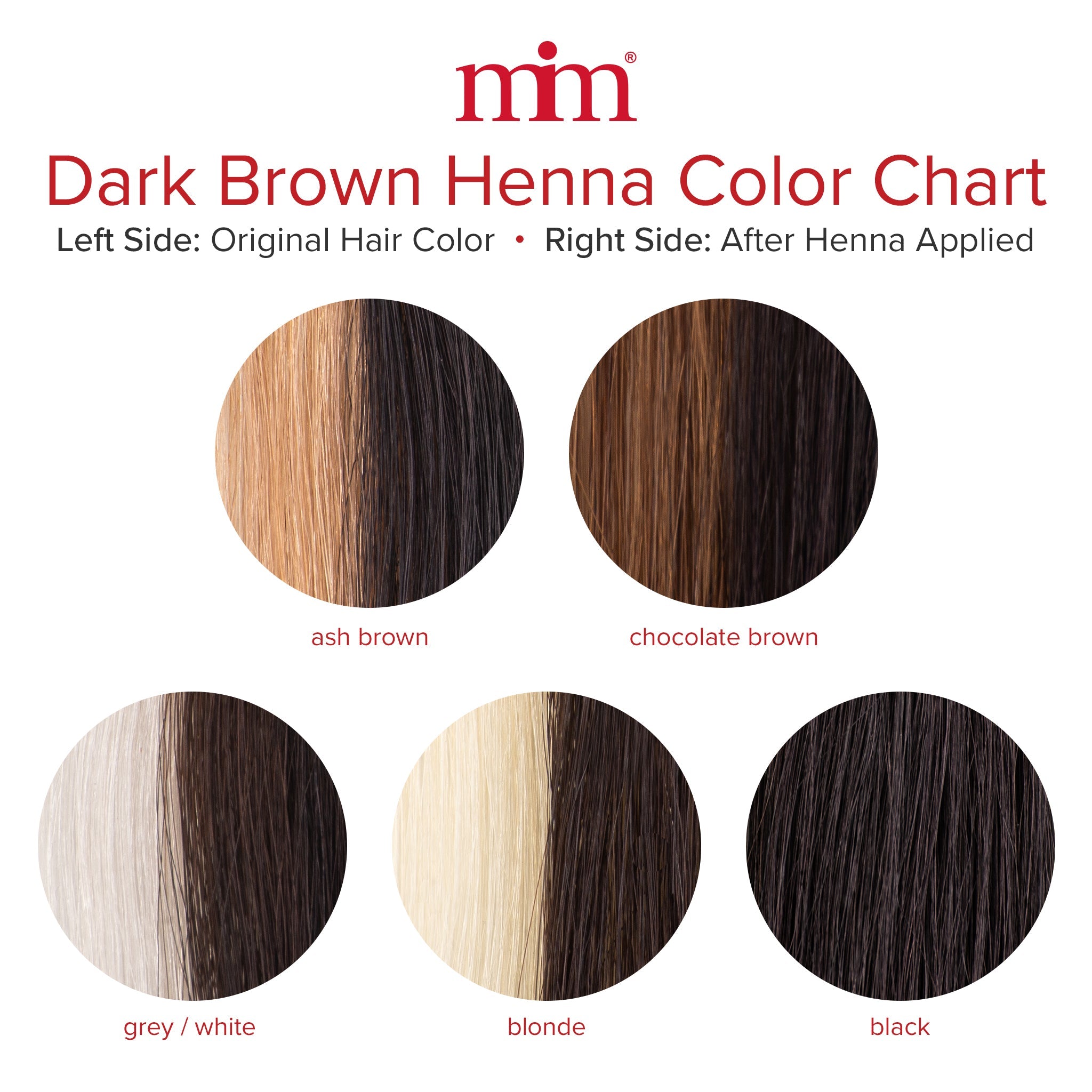 Henna Hair Dye - Dark Brown by Morrocco Method International