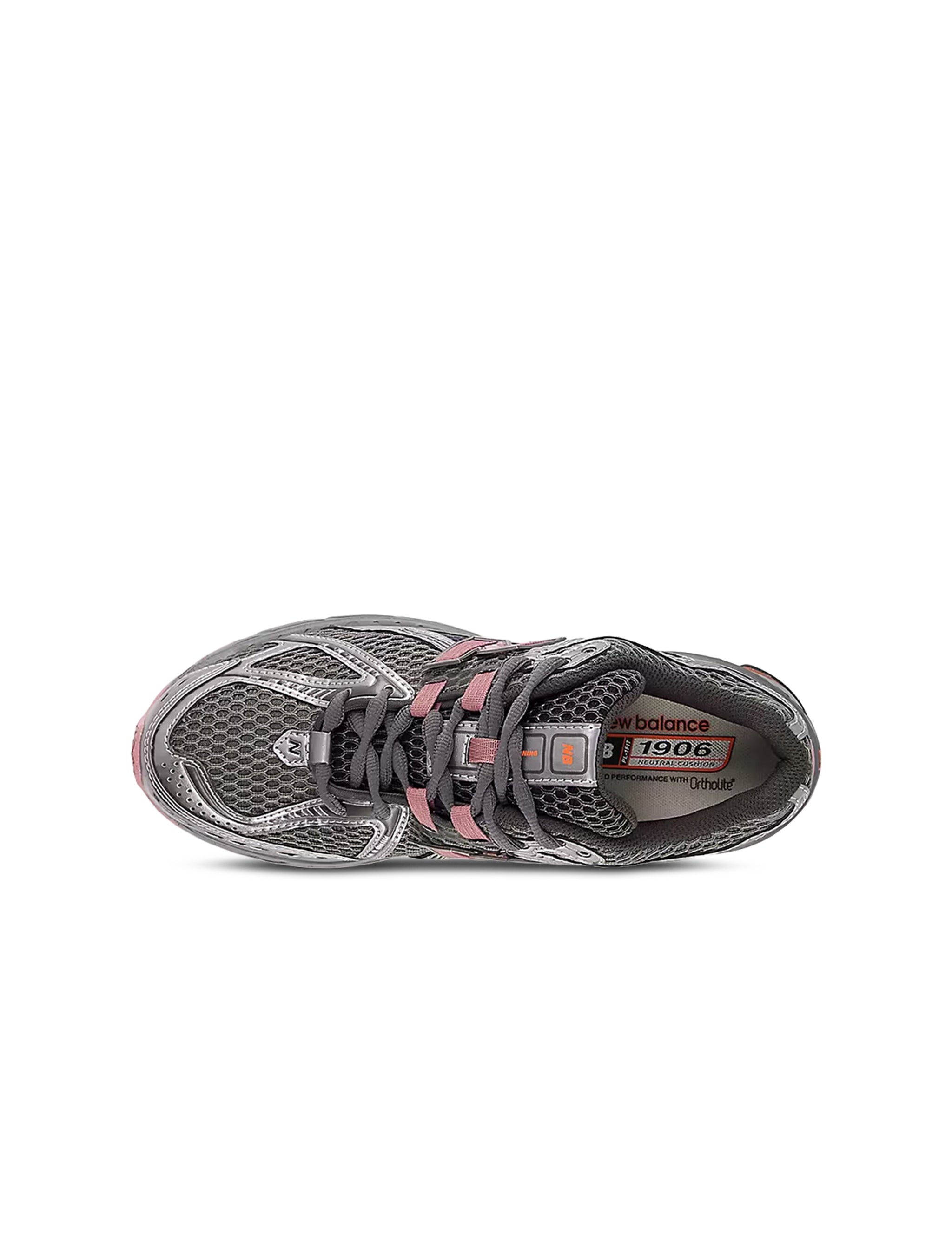 New Balance Mens 1906 Running Shoes - Grey/Pink by Denim Exchange