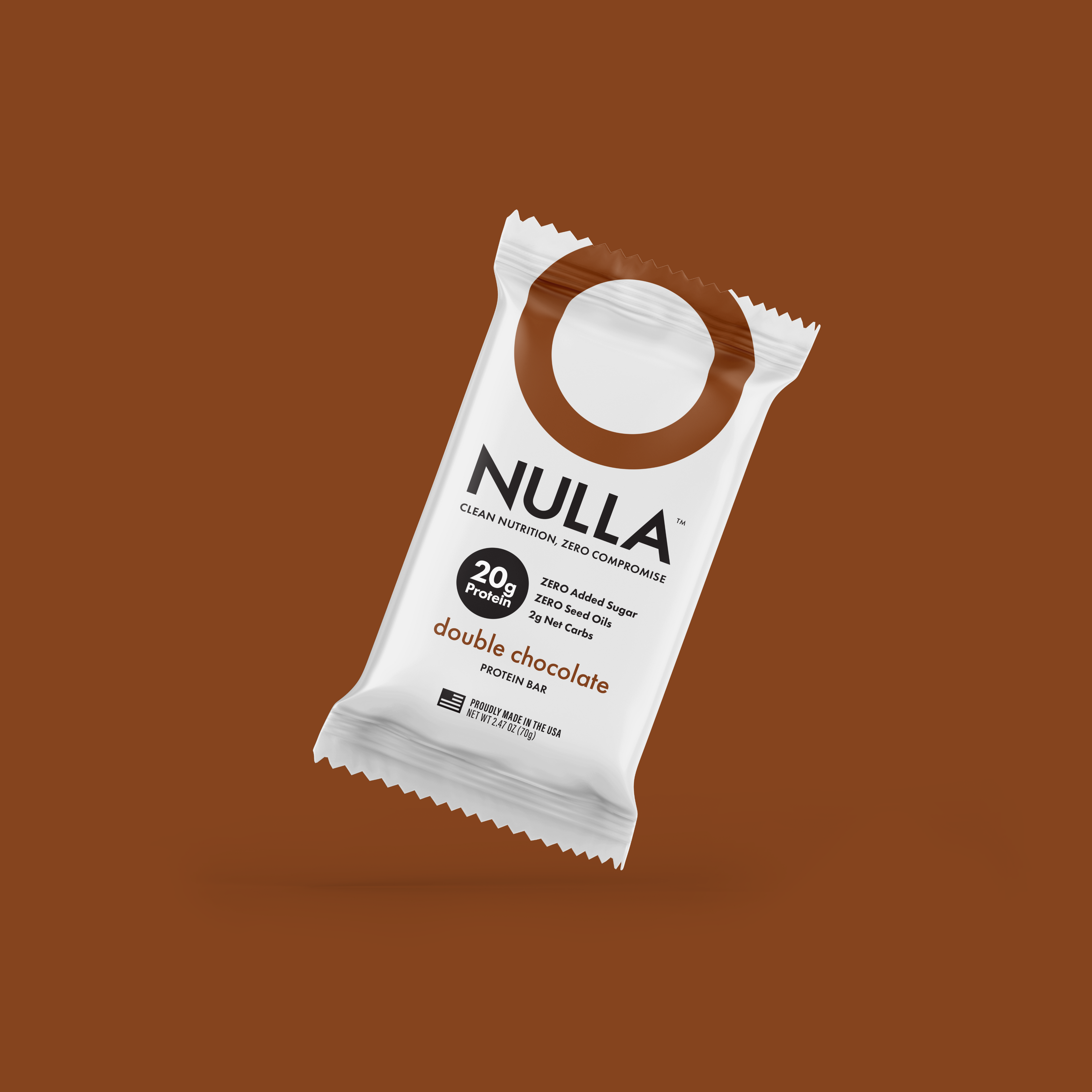 CleanForm Nutrition Nulla Protein Bar - 2 Flavors - Box of 12 by CleanForm Nutrition