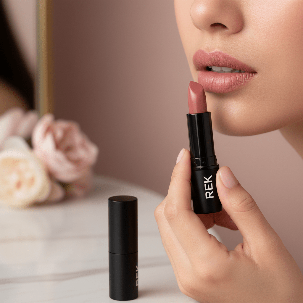 Cream Lipstick Collection | REK Cosmetics | Creamy Finish, Longwear Formula