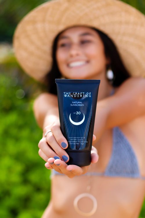 Organic Bronze Mineral Sunscreen SPF 30 - Natural Tinted Sun Protection