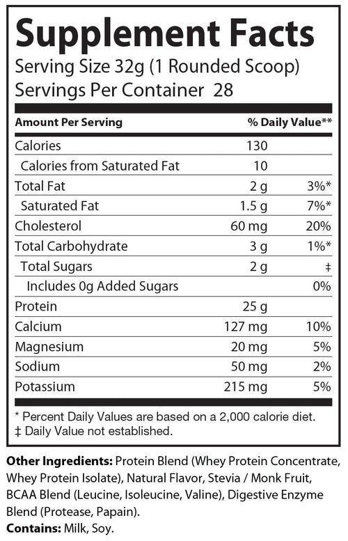 Absolute Whey Protein Powder - Vanilla Flavor | Premium Whey Supplement