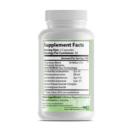 Pure Probiotics Supplement - Digestive Health & Immune Support