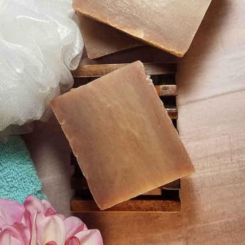 All Natural Coconut Soap - Vegan Handmade Bar with Organic Coconut Oil