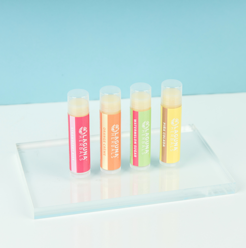 Organic Superfruit Lip Balm 4-Pack - Natural Moisturizing Balm with Antioxidants