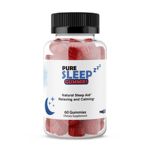 Pure Sleep Gummies - Natural Sleep Aid for Better Rest & Relaxation