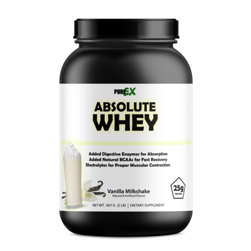 Absolute Whey Protein Powder - Vanilla Flavor | Premium Whey Supplement