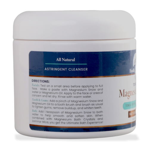 Magnesium Snow Spray - Ultra-Pure Topical Magnesium for Deep Muscle Relief
