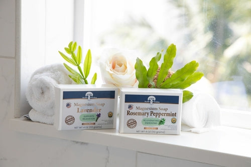 Magnesium Bar Soap 2-Pack - Natural Cleansing & Skin Nourishment