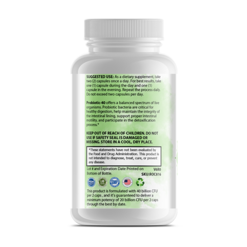 Pure Probiotics Supplement - Digestive Health & Immune Support
