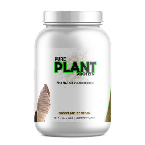 Pure Plant Protein Powder - Chocolate Flavor | Vegan Protein Supplement