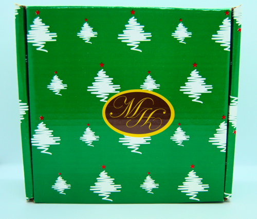 Green Christmas Gift Set - BBQ Sauce, Summer Sausage & All-Purpose Rub in Tree Box