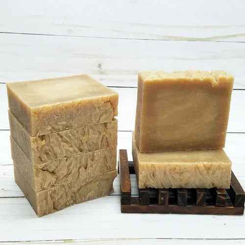 Vegan Honey Almond Soap - Natural Handmade Bar with Sweet Almond Scent