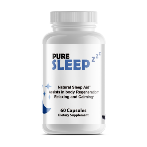Pure Sleep Supplement - Natural Sleep Aid for Deep Rest & Relaxation