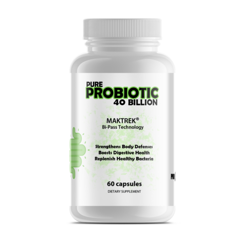 Pure Probiotics Supplement - Digestive Health & Immune Support