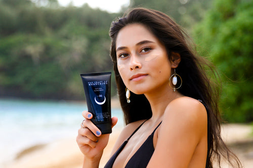 Organic Bronze Mineral Sunscreen SPF 30 - Natural Tinted Sun Protection