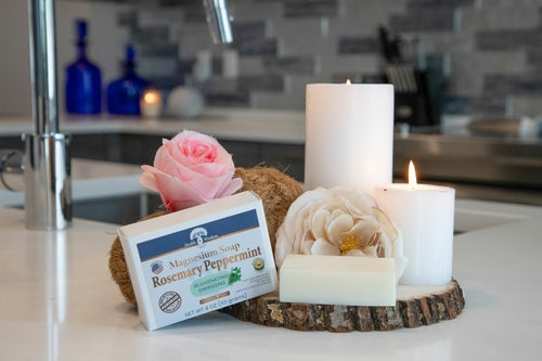 Magnesium Bar Soap 2-Pack - Natural Cleansing & Skin Nourishment