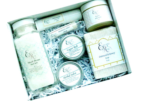 New Mom Gift Set - Luxury Baby Shower Gift with Lavender Spa Essentials