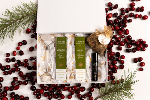 Everyday's A Good Skin Day Gift Box - Luxury Skincare Set with Face Serum & Jade Roller