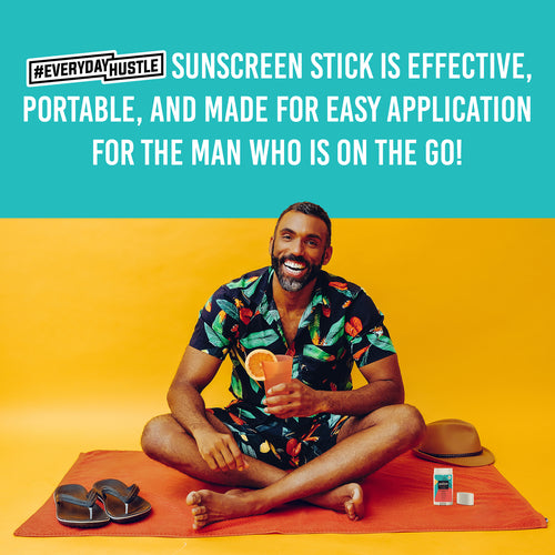 #EverydayHustle Sunscreen Stick SPF 50 for Men - Sport Face & Body Sunscreen