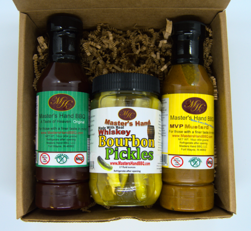 Kraft Gift Set - Gourmet BBQ Sauce, Bourbon Pickle & MVP Mustard