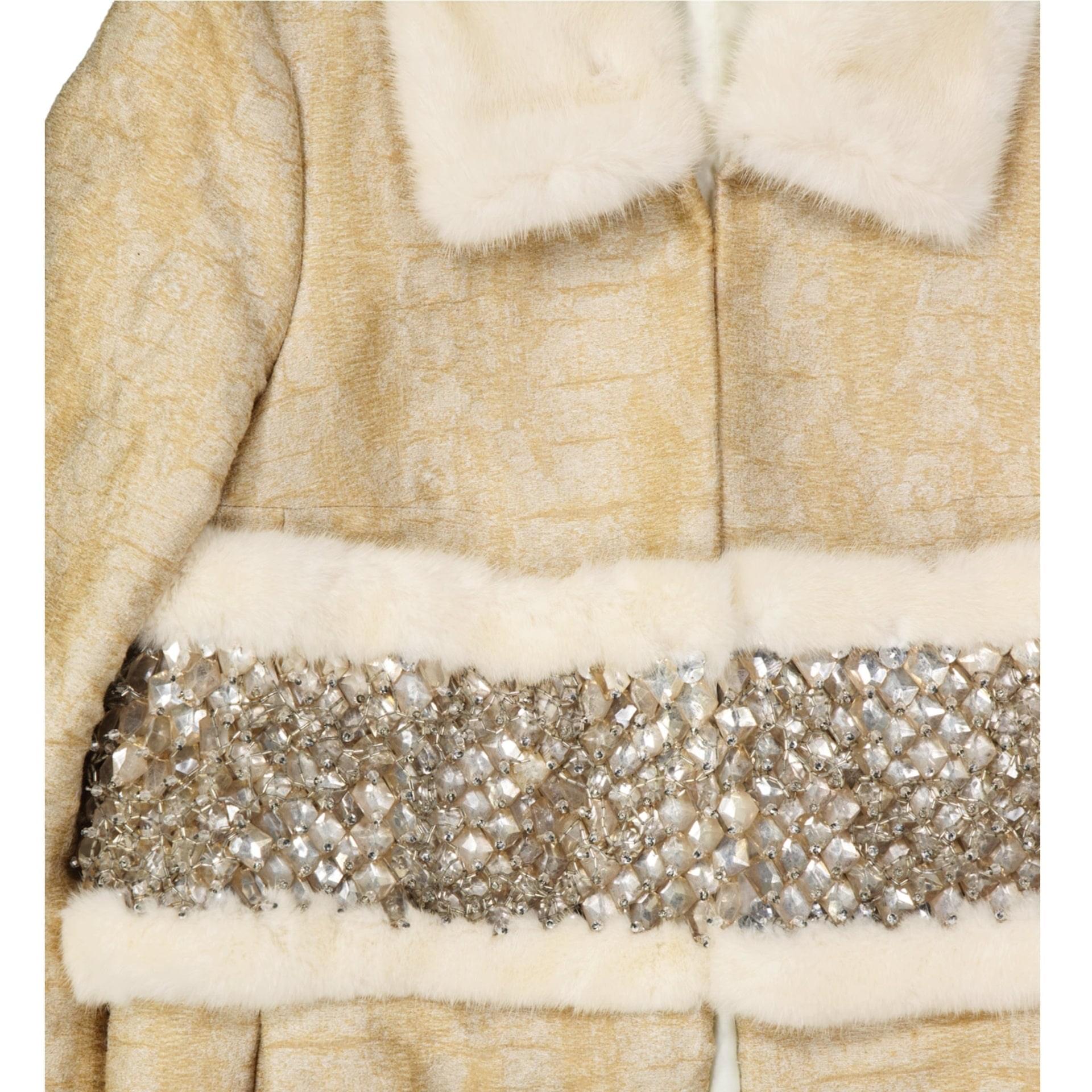 Dsquared2 Crystal Embellished Coat Women DestGlow