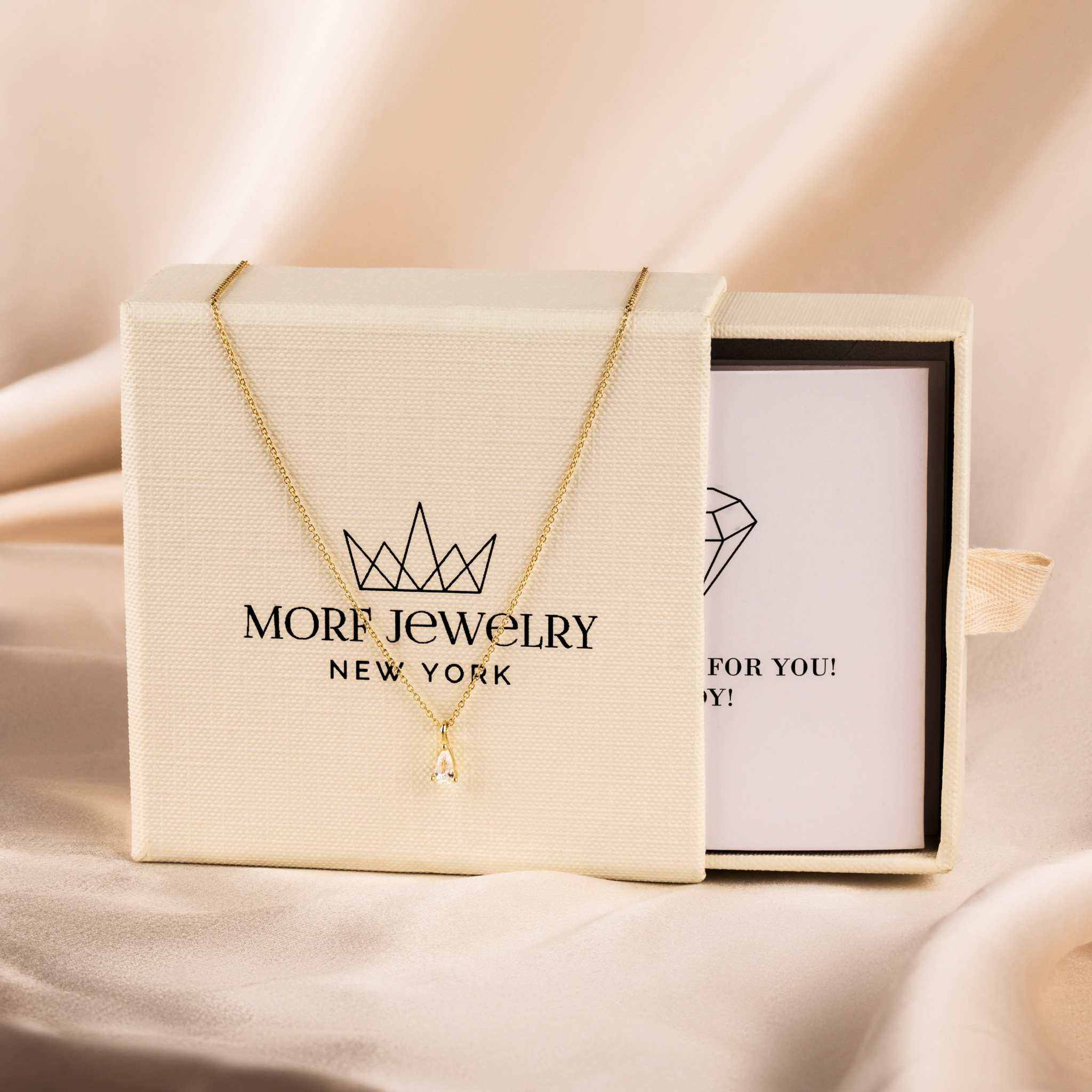 Delight Teardrop Necklace - DestGlow