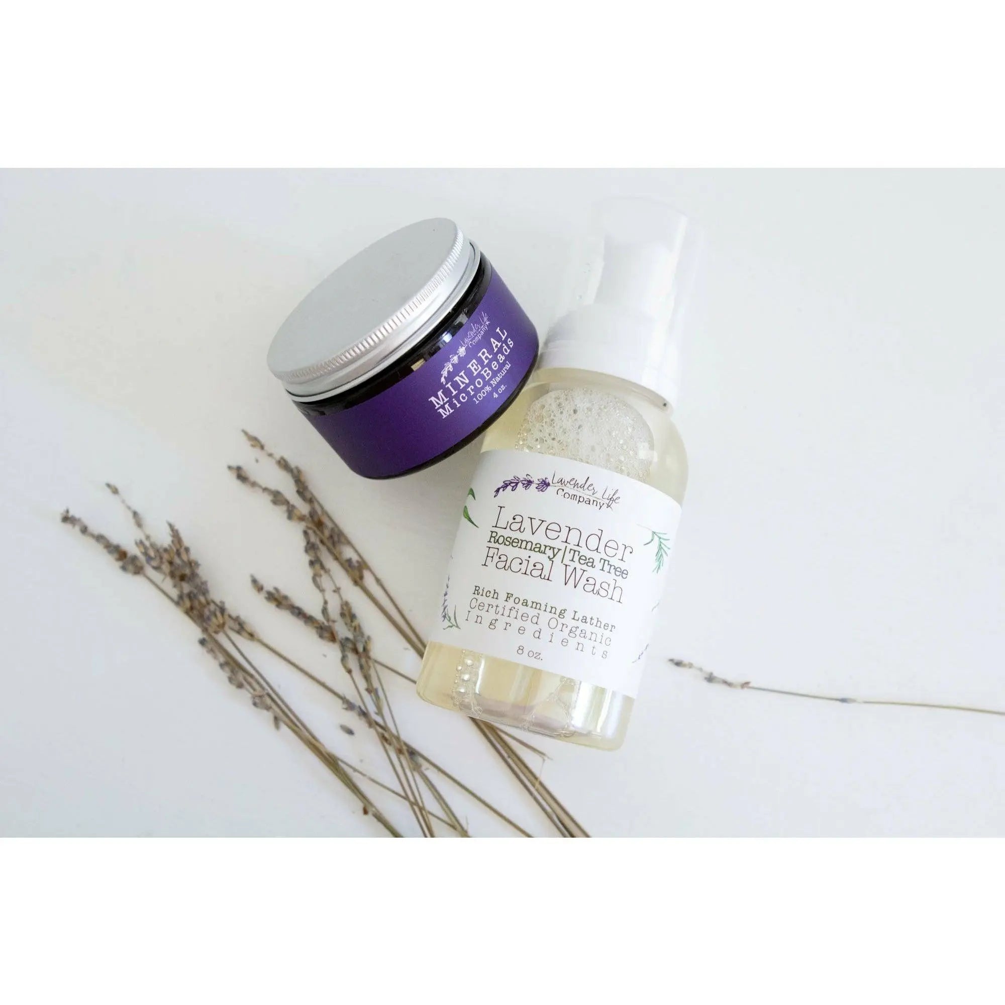 DermaLIFE All-Natural Skin Care System – Complete Gift Set by Lavender Life Company
