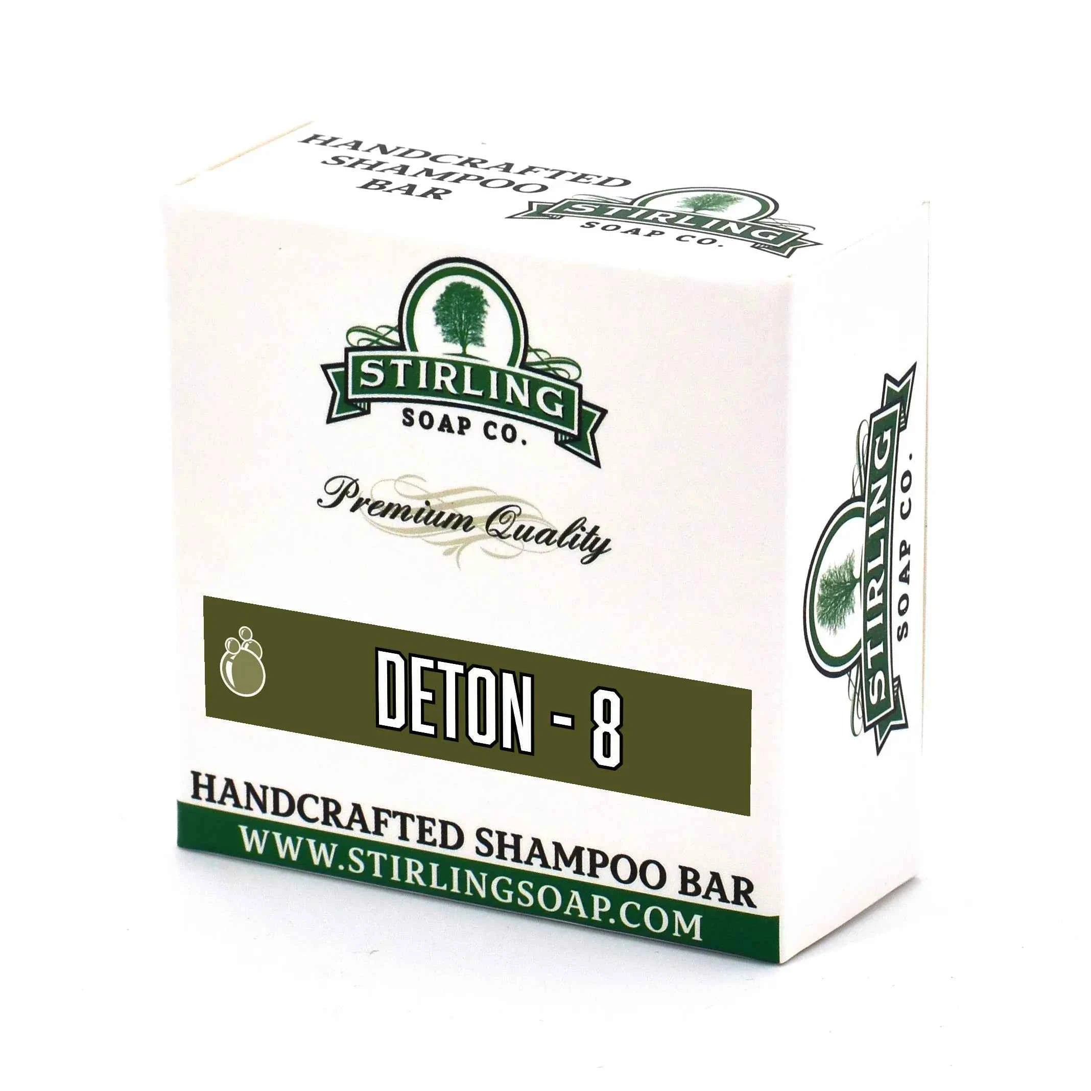 Stirling Soap Co. Deton-8 Shampoo Bar 3.8 Oz - DestGlow