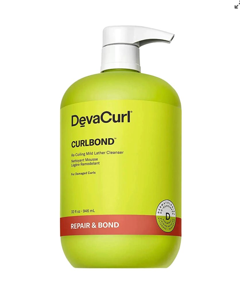 DevaCurl CurlBond Re-Coiling Mild Lather Cleanser, 32 oz