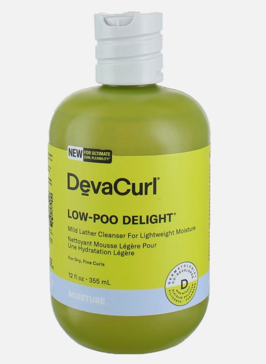 DevaCurl Low-Poo Delight Mild Lather Cleanser, 12 oz