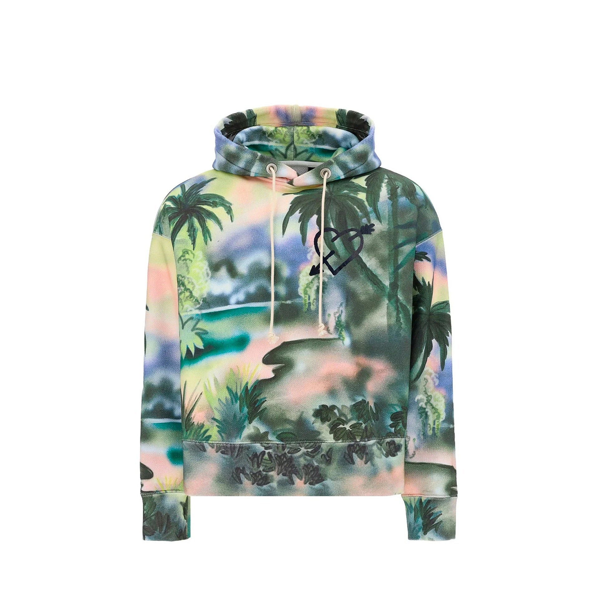 Palm Angels Cotton Hooded Sweatshirt Men by Luosophy