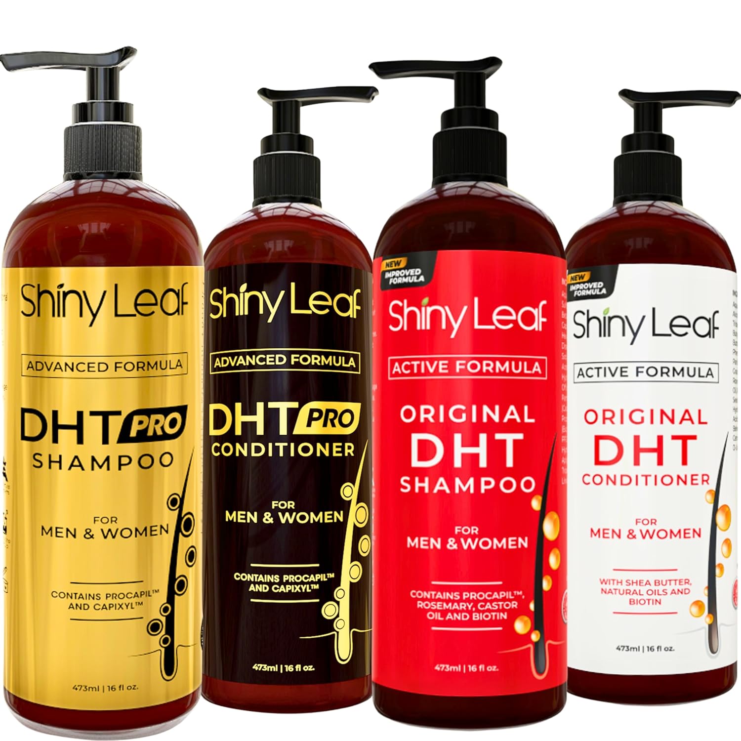 DHT Blocker Shampoo & Conditioner Bundle by Shiny Leaf