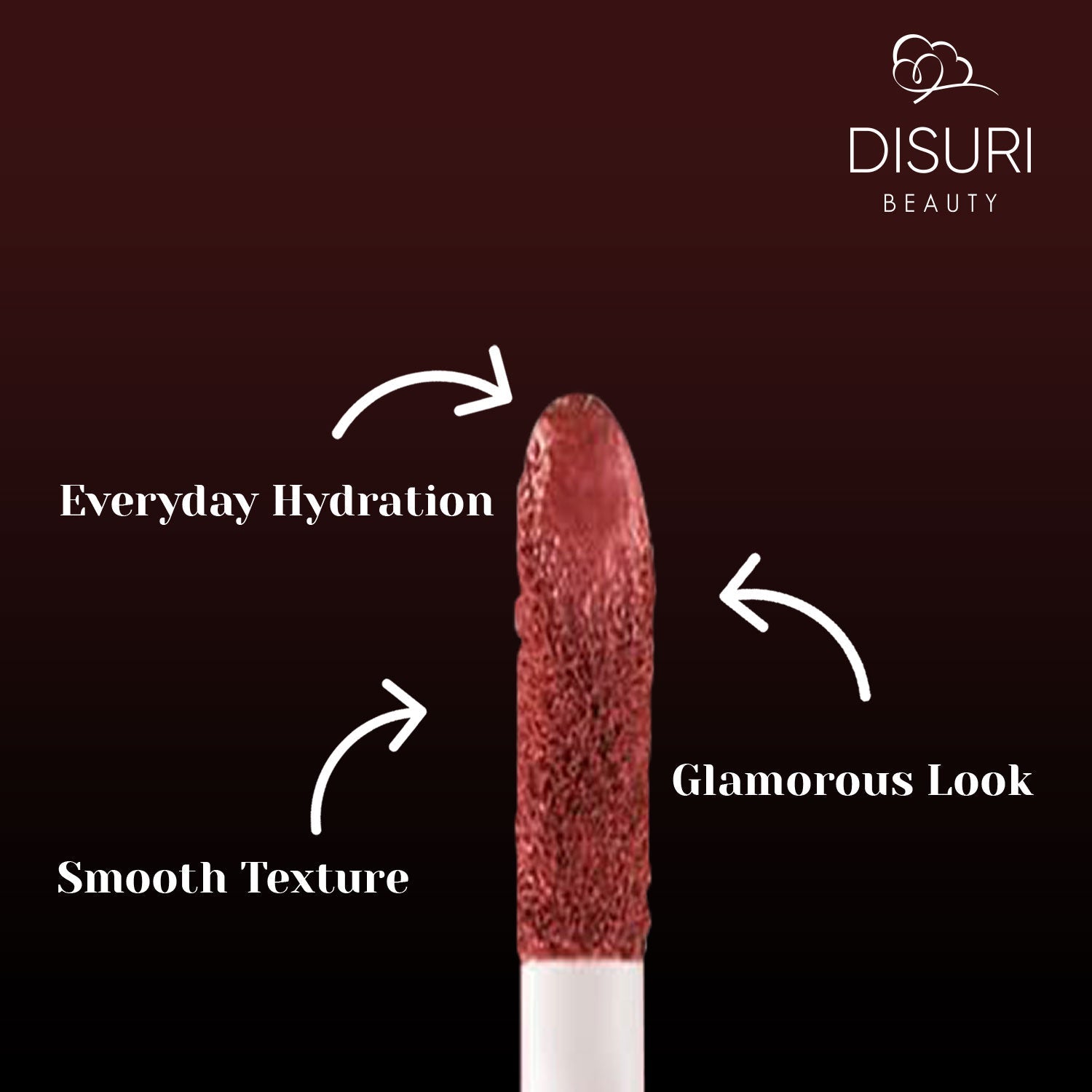 DISURI Beauty Liquid Lipstick - Devil in a New Dress by DISURI BEAUTY