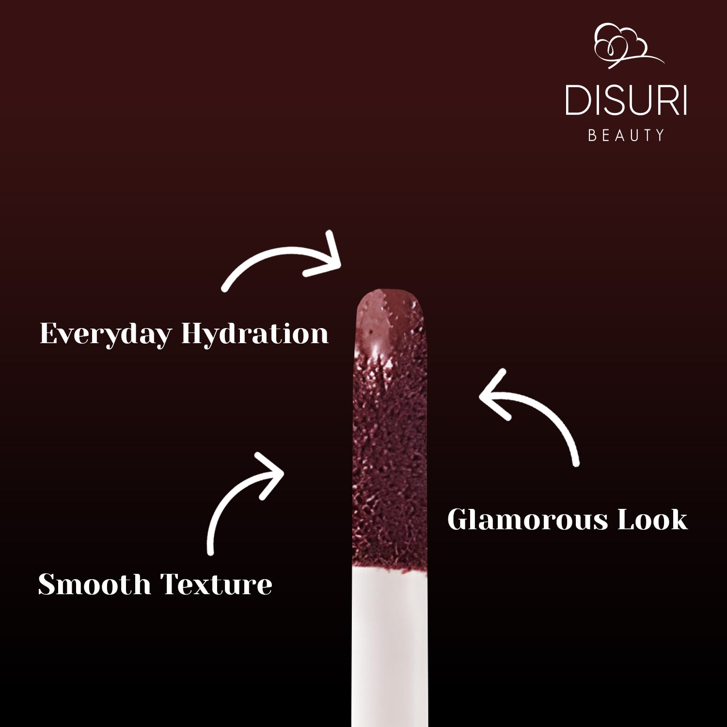 DISURI Beauty Liquid Lipstick - At My Worst (104)
