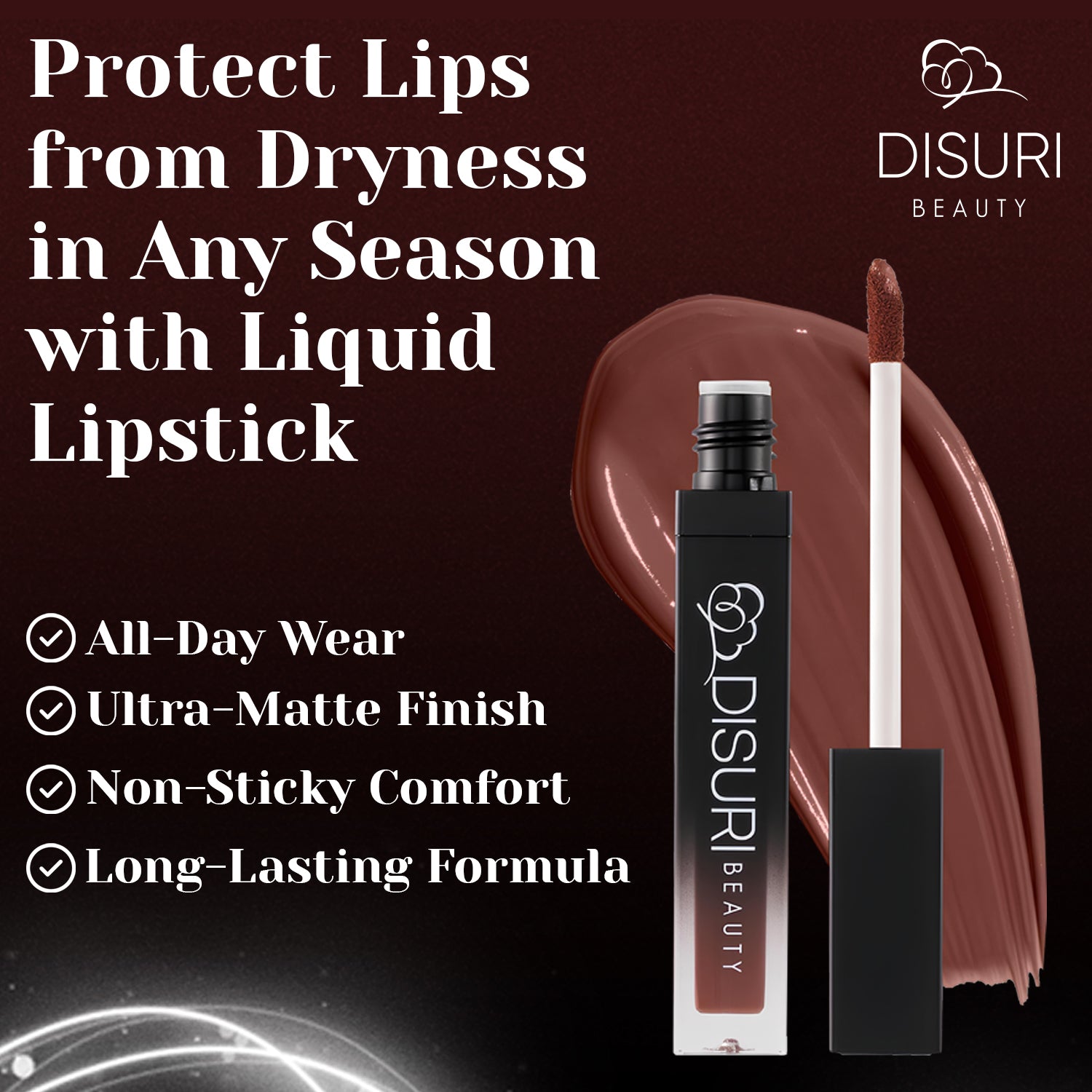 DISURI Beauty Liquid Lipstick - Celia (47)