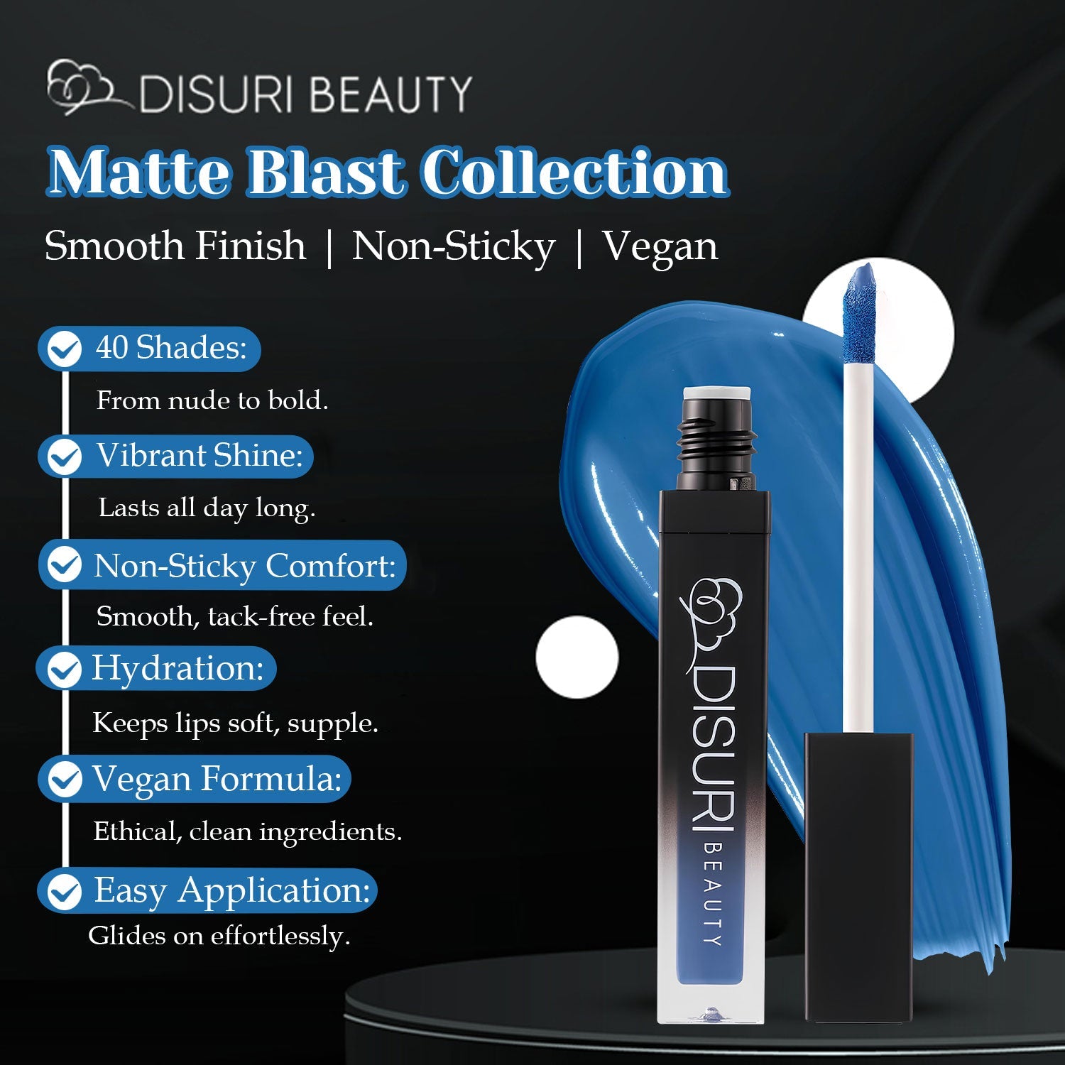 DISURI Beauty Liquid Lipstick - Los Angeles (37)