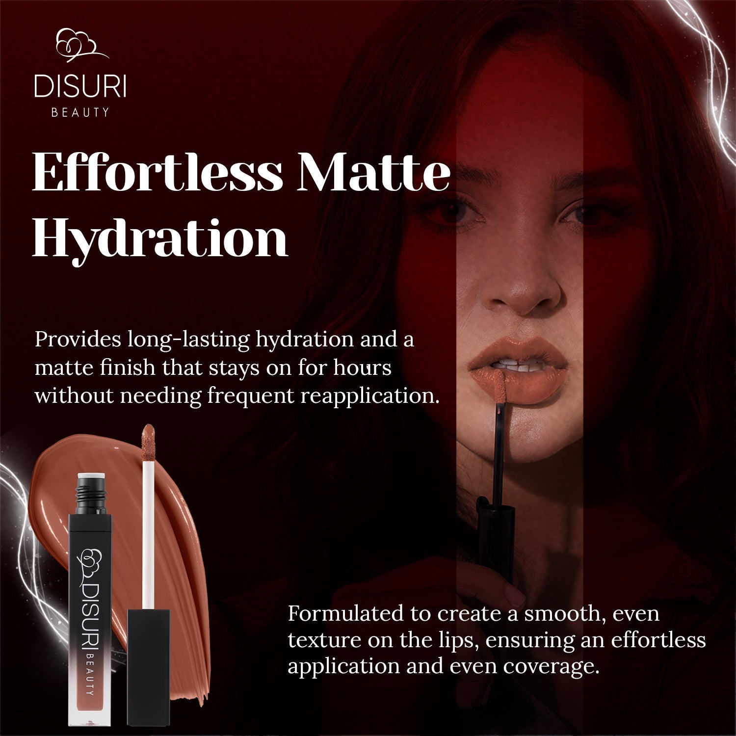 DISURI Beauty Liquid Lipstick - Bushwick (93)