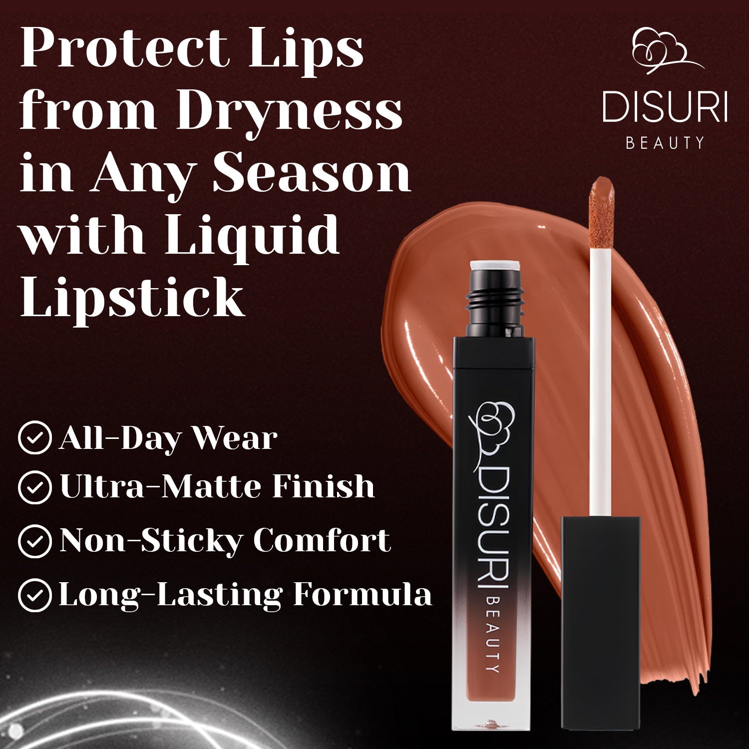 DISURI Beauty Liquid Lipstick - Upper West Side (65)