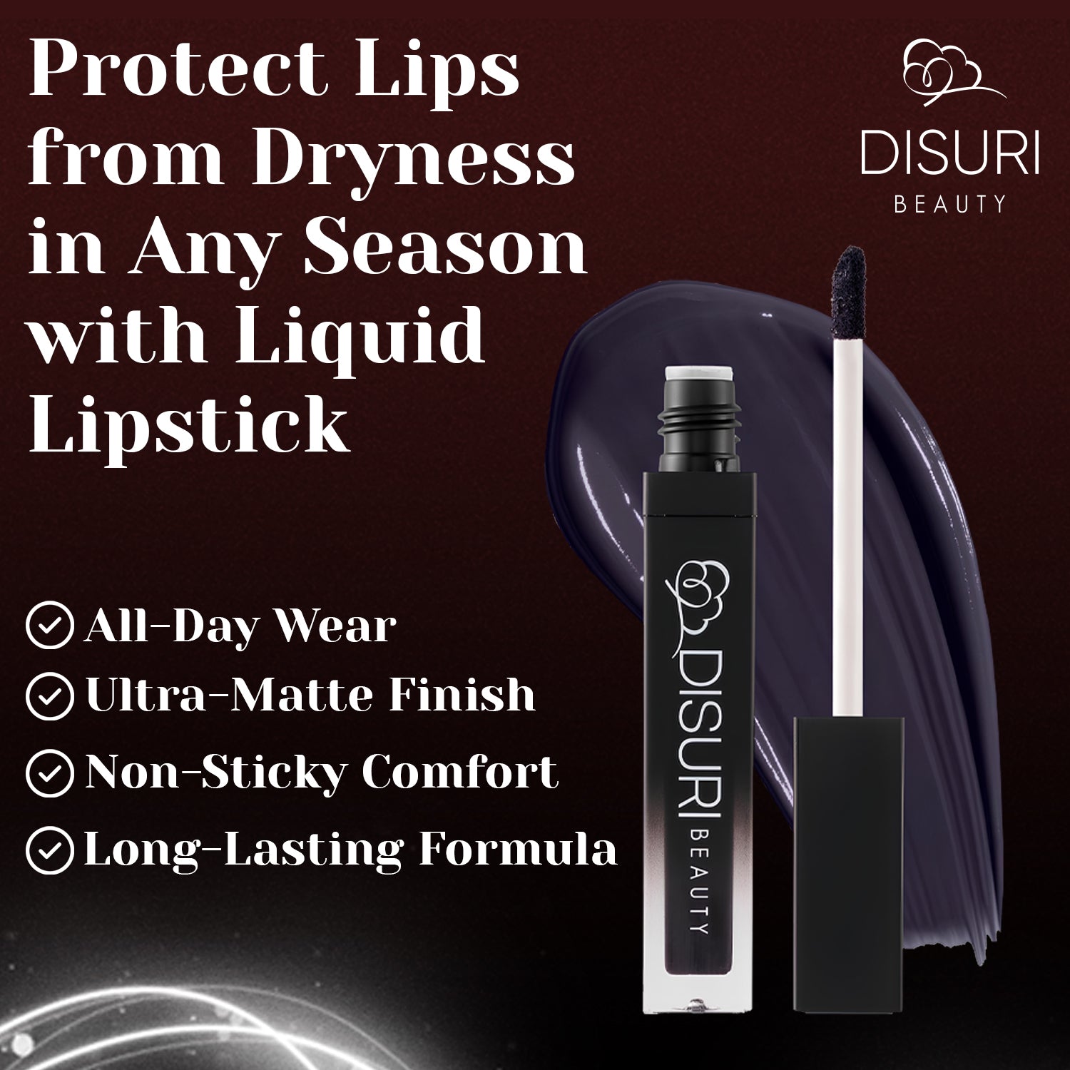 DISURI Beauty Liquid Lipstick - Glamour (112)