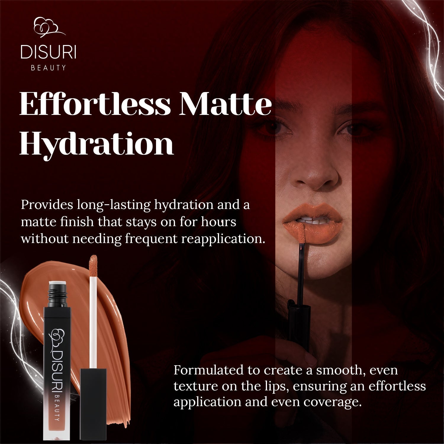 DISURI Beauty Liquid Lipstick - Sweet Honeybun (59)