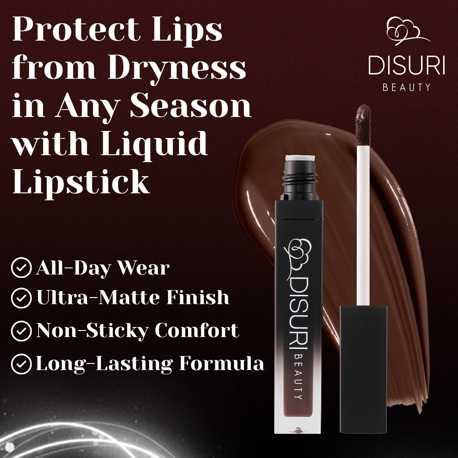 DISURI Beauty Liquid Lipstick - Jada Kiss (100)
