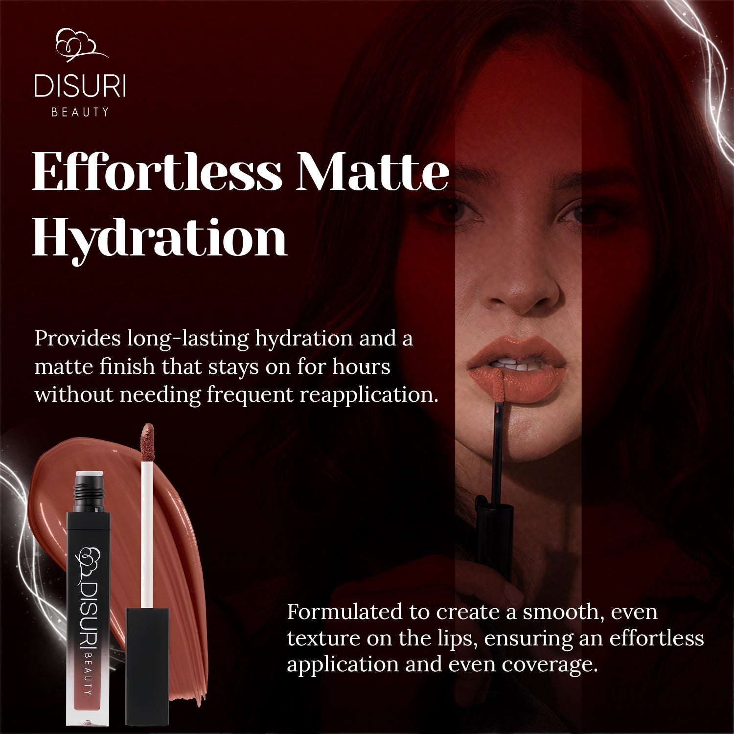 DISURI Beauty Liquid Lipstick - Wild Girl (96)