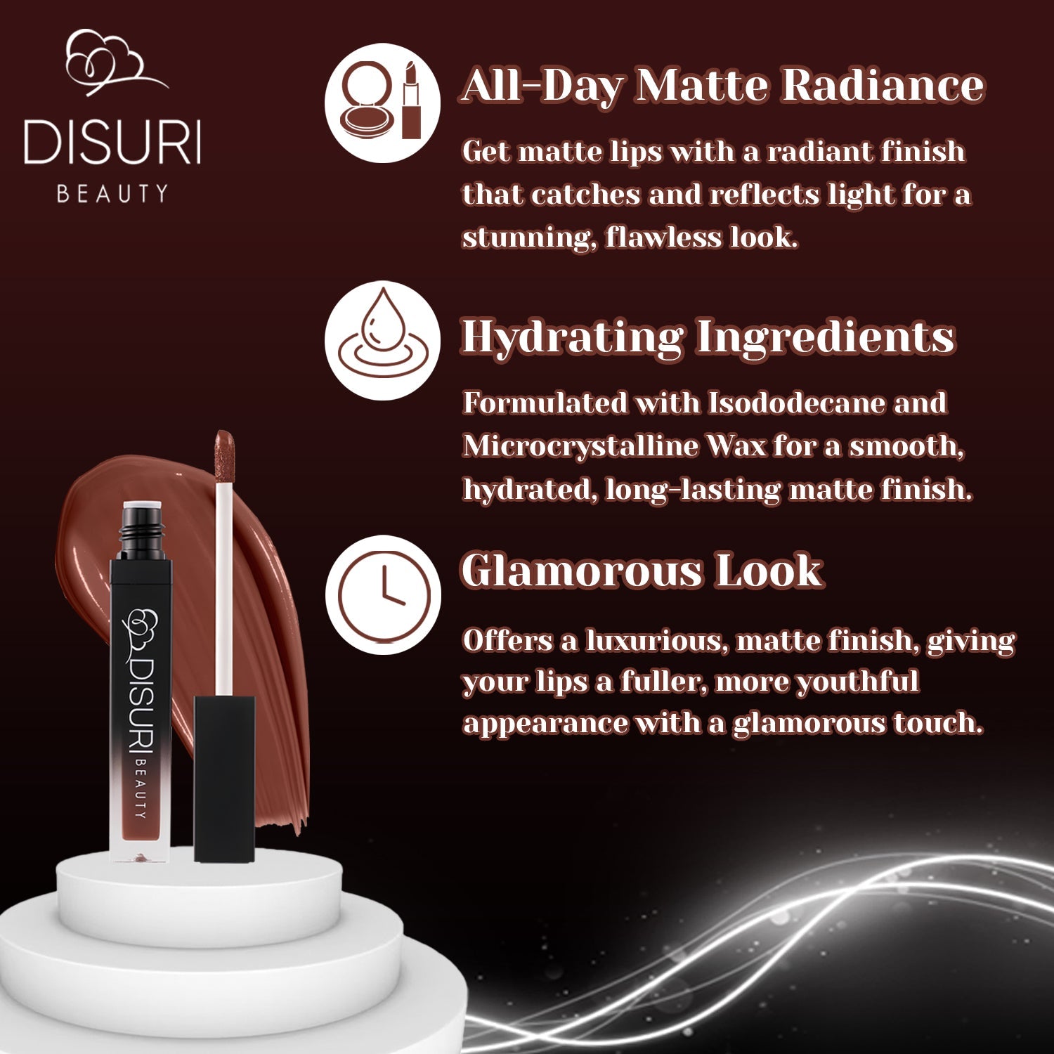 DISURI Beauty Liquid Lipstick - Ain&