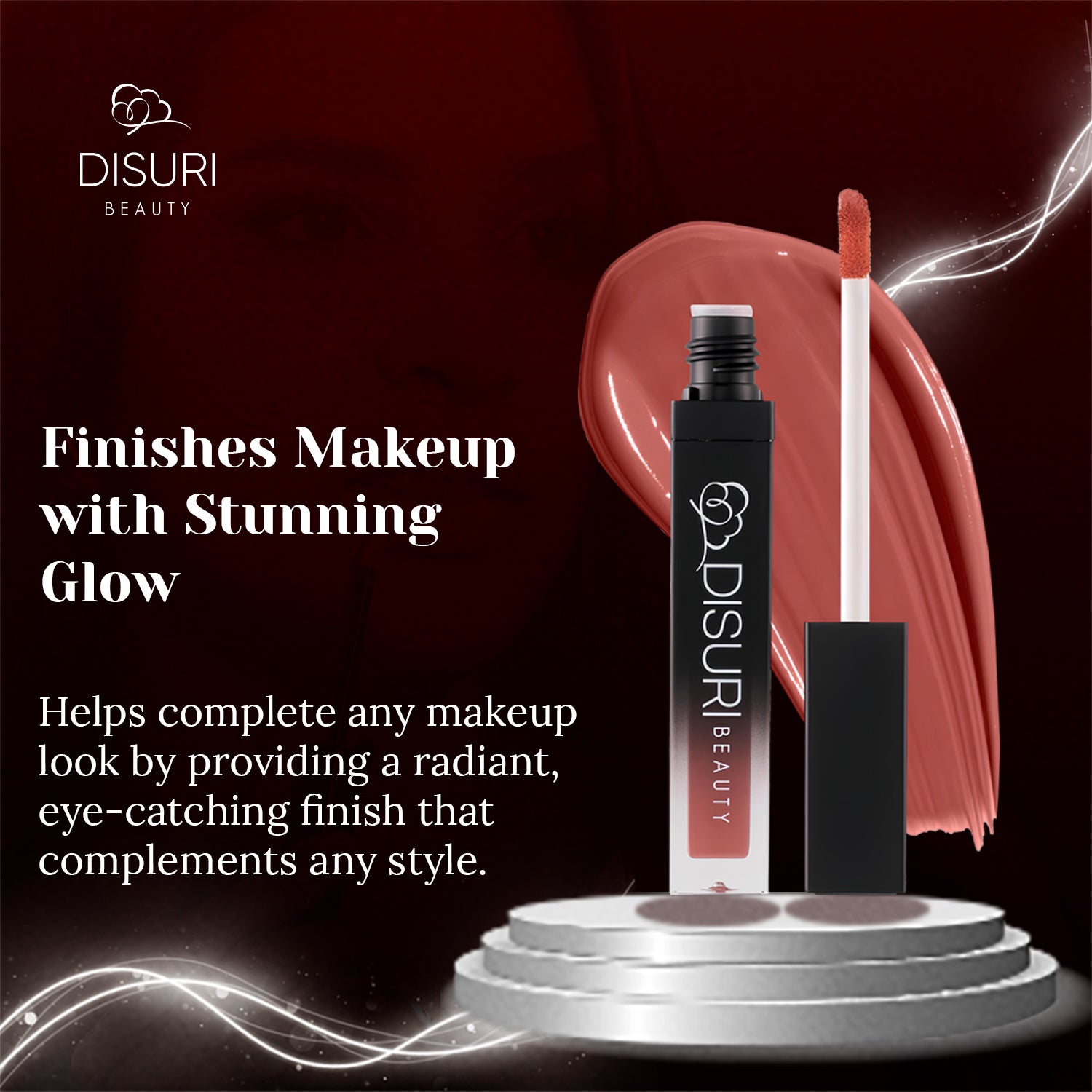 DISURI Beauty Liquid Lipstick - Blush Hour (12)