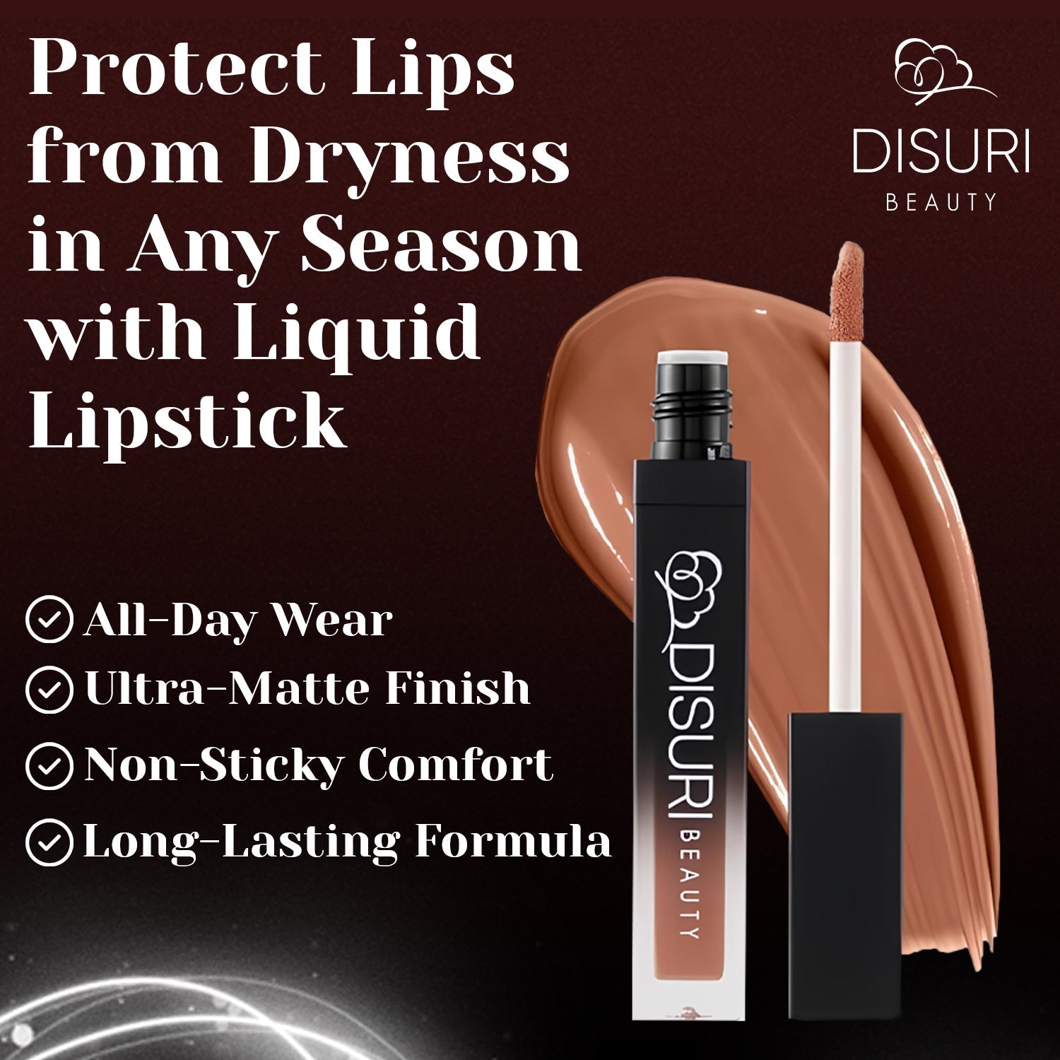 DISURI Beauty Liquid Lipstick - Brooklyn (91)