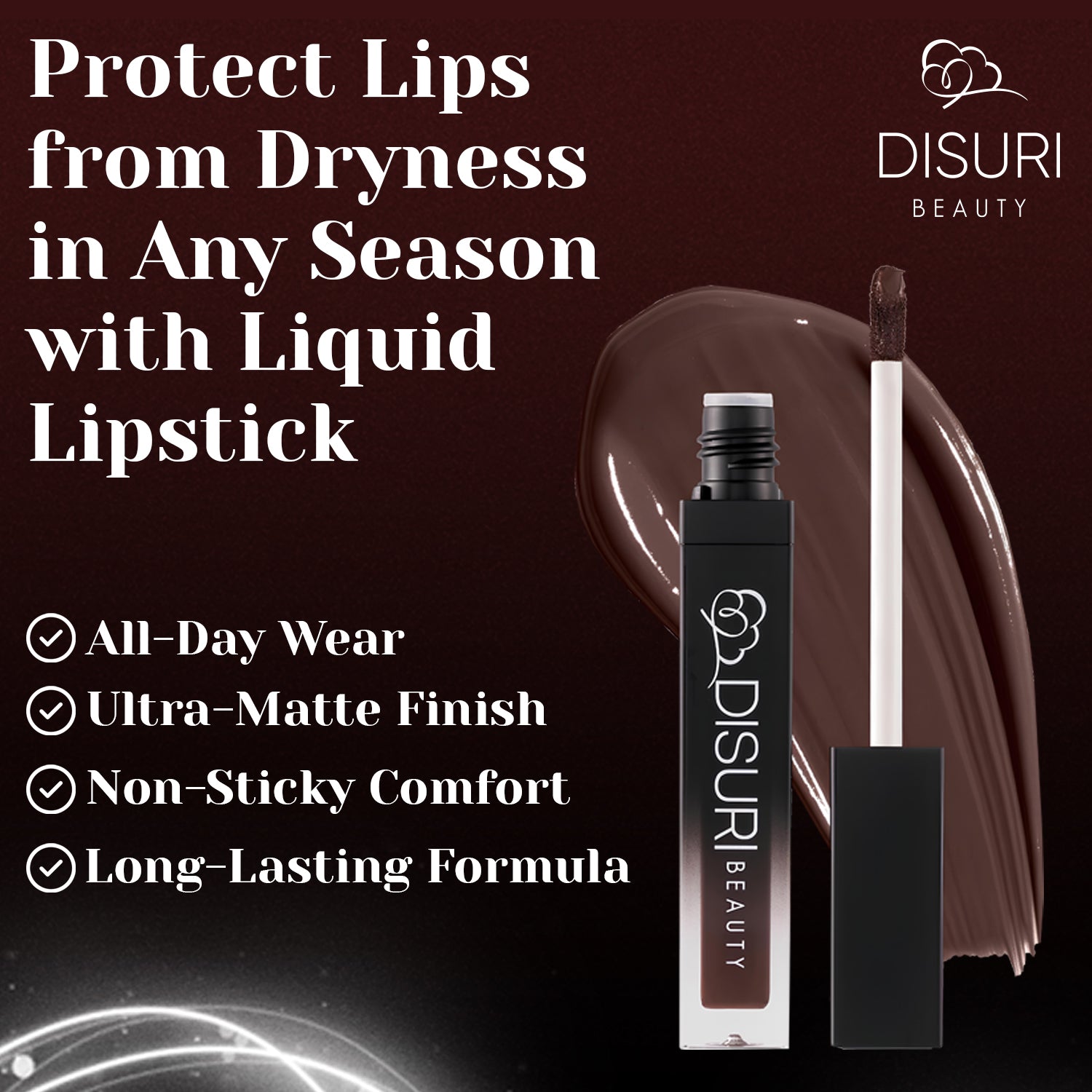 DISURI Beauty Liquid Lipstick - Santo (10)
